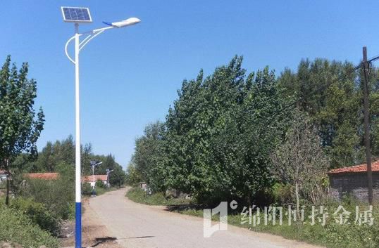 LED农村太阳能路灯 助力新农村建设