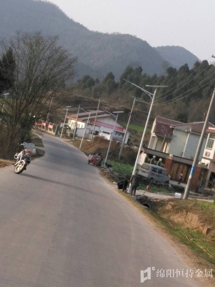 梓潼大新乡美丽乡村亮化项目