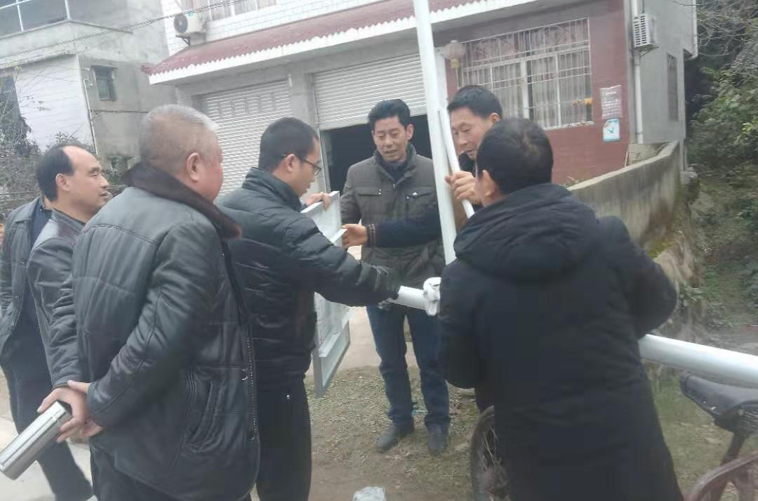 遂宁船山区新桥镇路灯亮化工程
